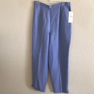 First Issue Liz Claiborne unlined linen rayon pant